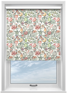 Clemence, Orange - Twist&Fit Roller Blind